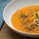 edible insects, simple buffalo carrot soup